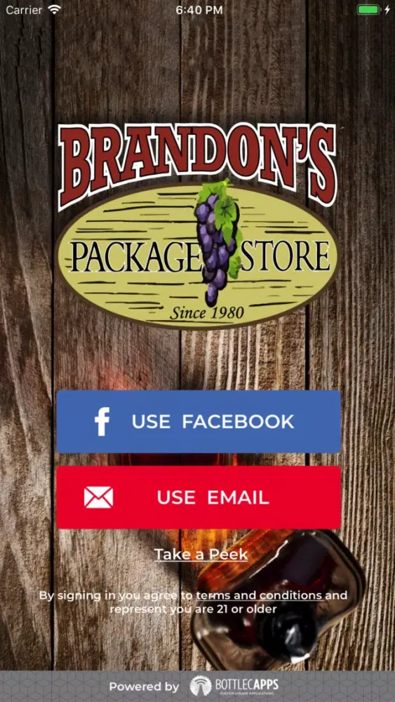Screenshot di Brandon's Package Store