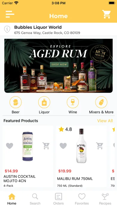Screenshot di Bubbles Liquor World
