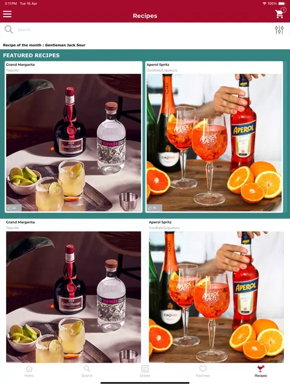 Скриншоты Busa Wine & Spirits Woburn iPad 