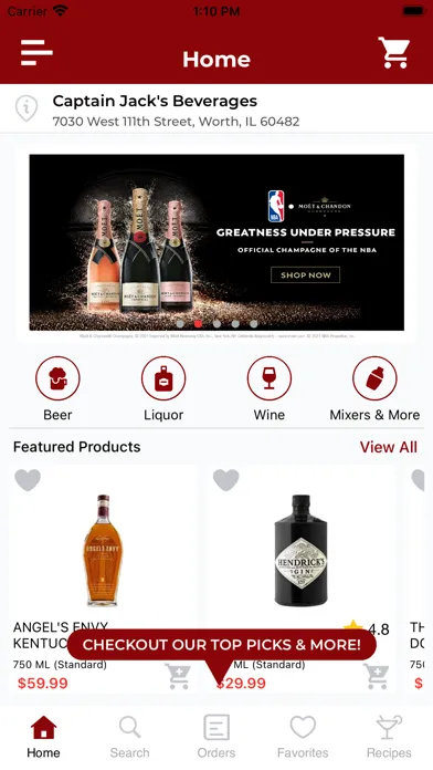 Captain Jack’s Beverage Screenshots