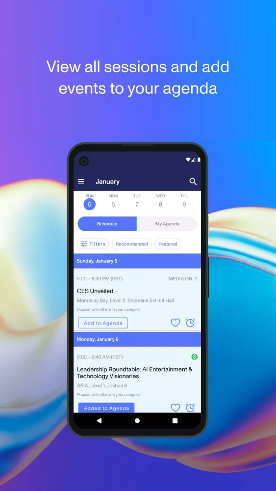 Capturas de pantalla de CES 2025