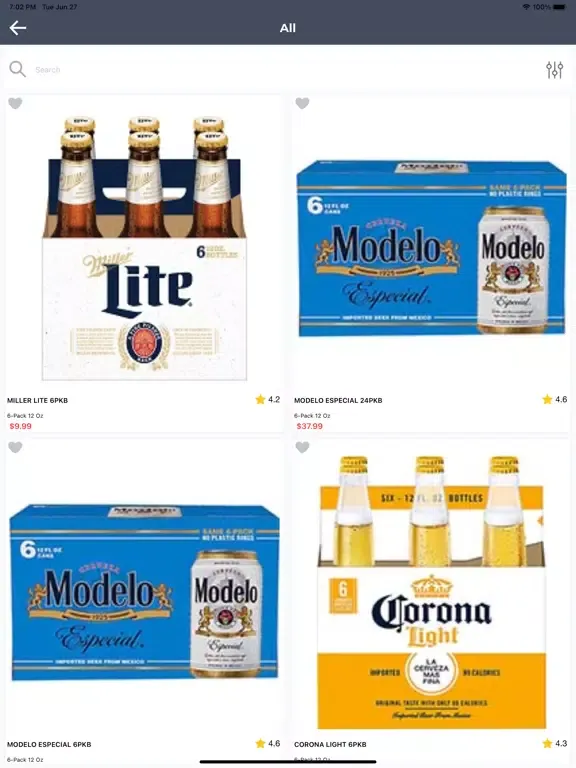 Dillon Ridge Liquors iPad  스크린샷