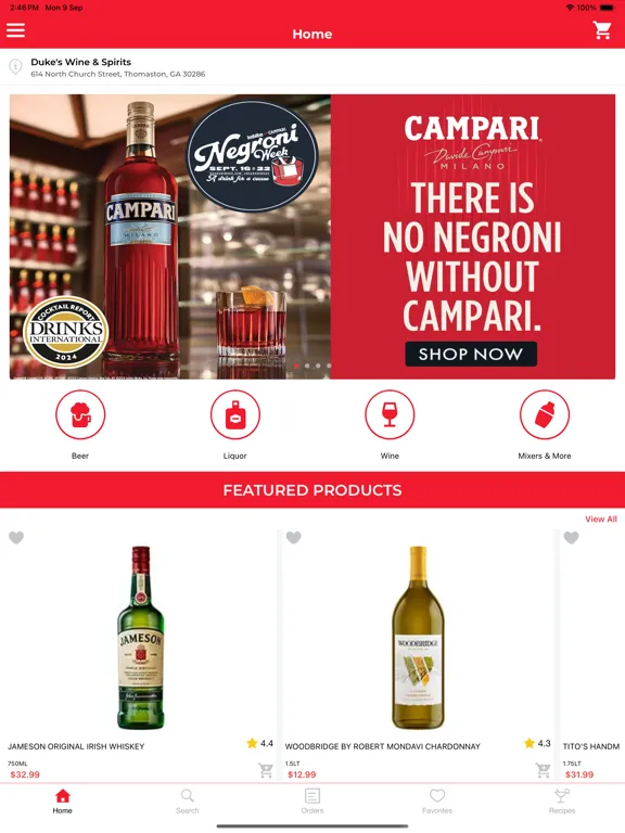 صور Dukes Wine And Spirits iPad 