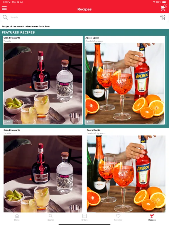 Ảnh chụp màn hình của Global Beverage Super Store iPad 