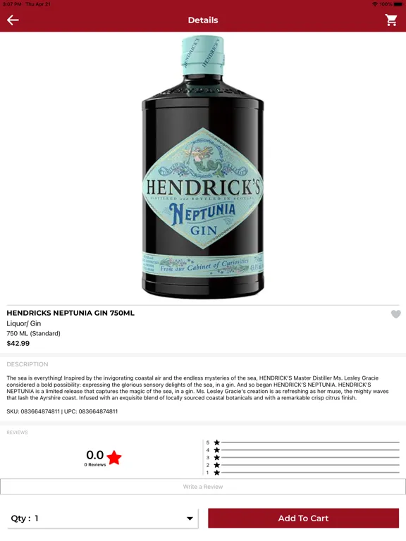 Liquid Courage Spirits iPad  Screenshots