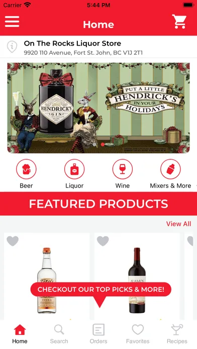 On The Rocks Liquor Store スクリーンショット