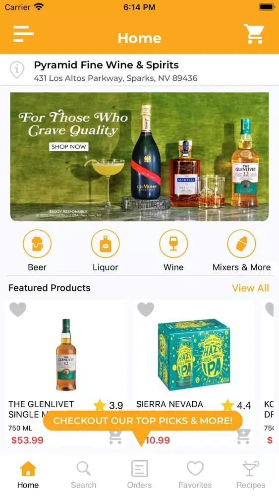 صور Pyramid Fine Wine & Spirits
