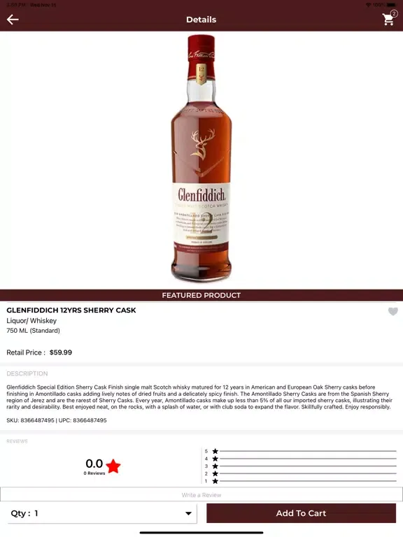 ภาพหน้าจอของ Shannon Beverage Warehouse GA iPad 
