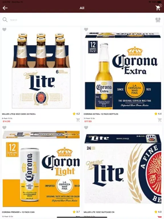 ภาพหน้าจอของ Shannon Beverage Warehouse GA iPad 