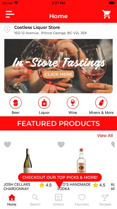 Zrzuty ekranu Costless Liquor Store