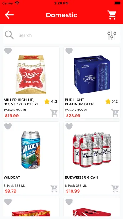 Zrzuty ekranu Costless Liquor Store