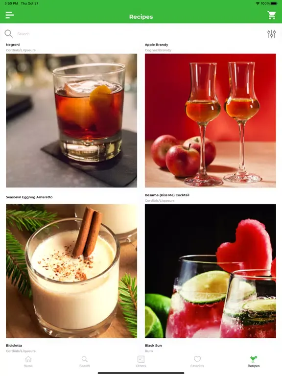 Silver Springs Liquor iPad  스크린샷