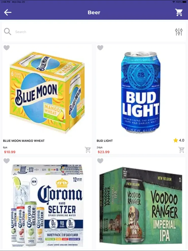 South Academy Liquor Mart iPad  스크린샷