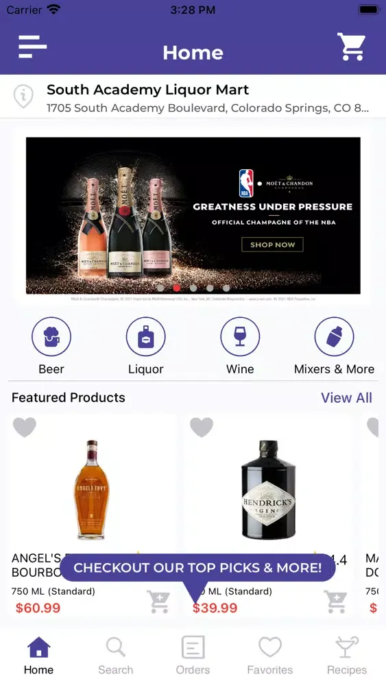South Academy Liquor Mart 스크린샷