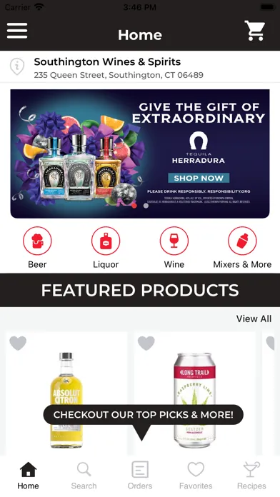 Ảnh chụp màn hình của Conti’s Wine & Spirits