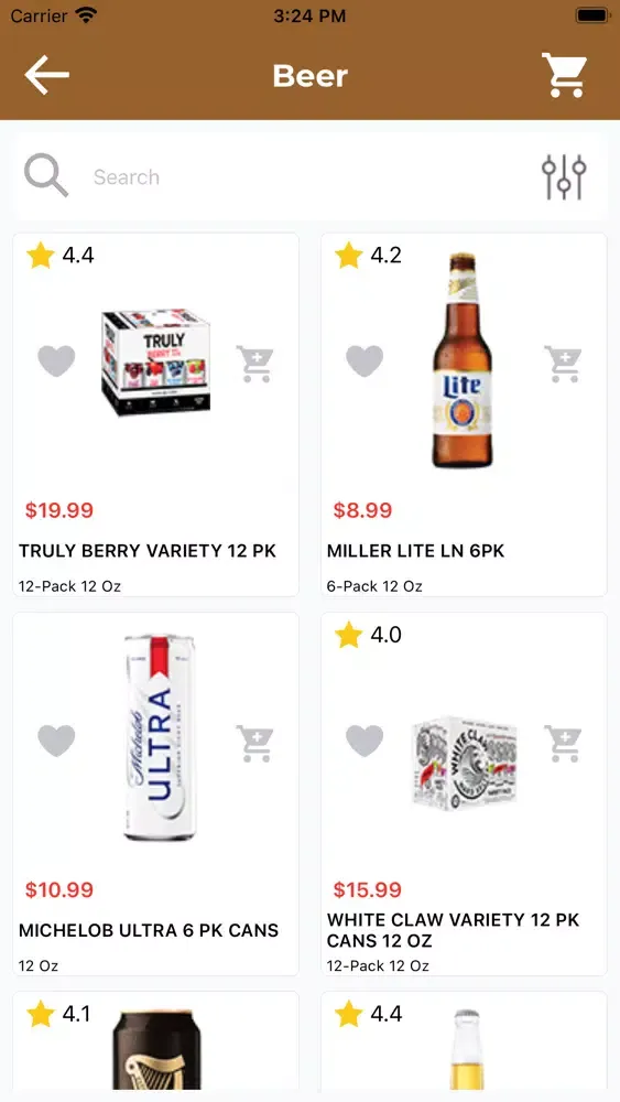 Screenshot di Stir Ups Liquors
