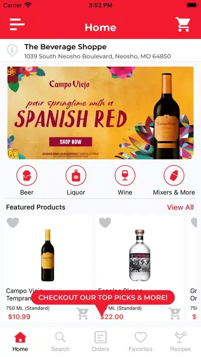 THE BEVERAGE SHOPPE应用截图