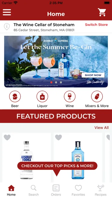 The Wine Cellars应用截图