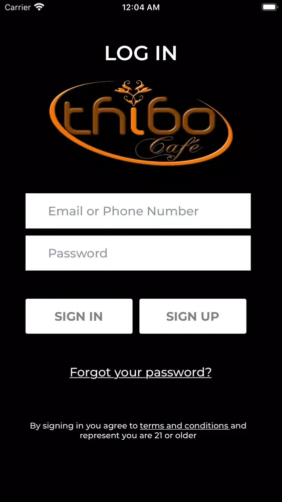 Capturas de pantalla de Thibo Cafe