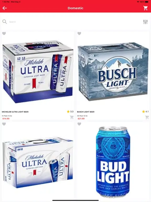 Ảnh chụp màn hình của Village West Discount Liquors iPad 