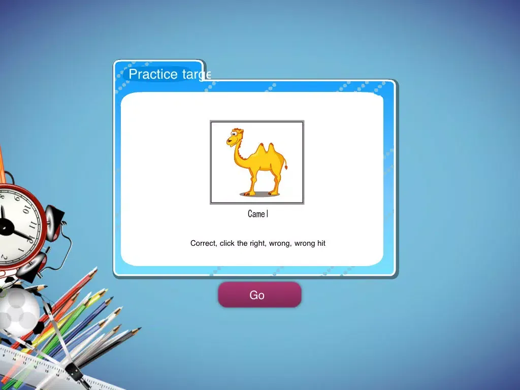 Tangkapan skrin Children's English listening training iPad