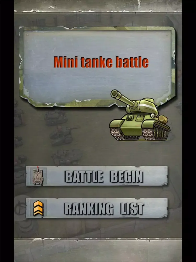 Capturas de tela do Mini Tanke Battle iPad 