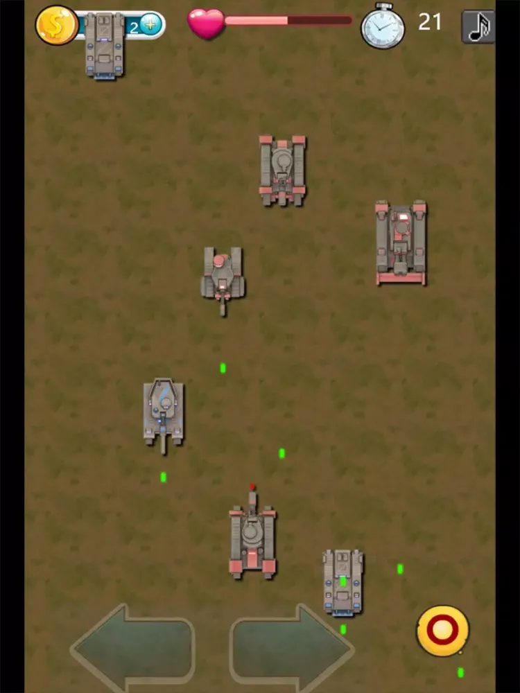 Capturas de tela do Mini Tanke Battle iPad 