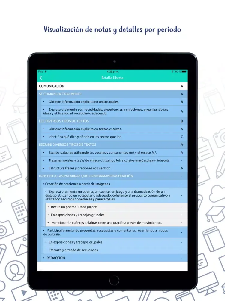 Ảnh chụp màn hình của KinderNet iPad 
