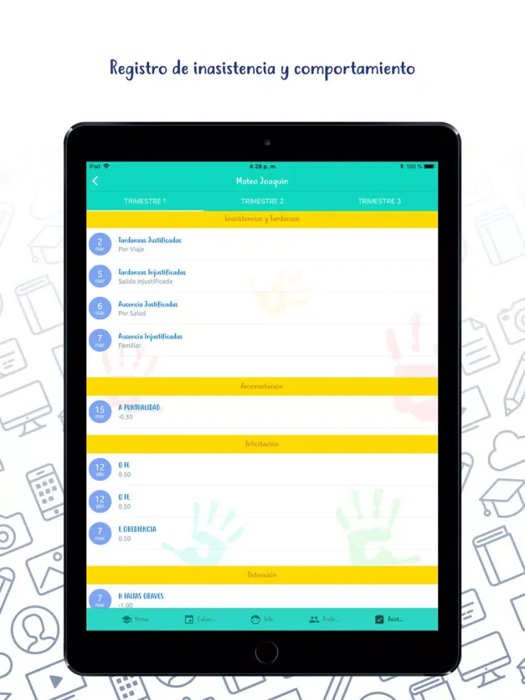 Ảnh chụp màn hình của KinderNet iPad 