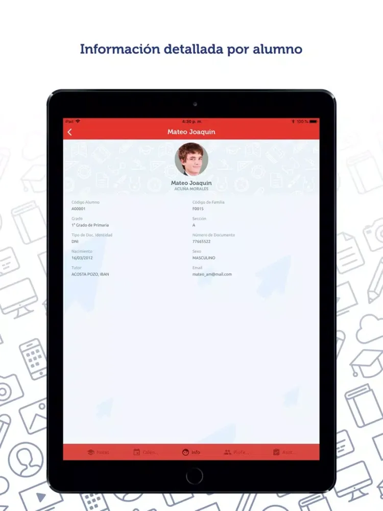PerúSchool iPad  স্ক্রিনশট