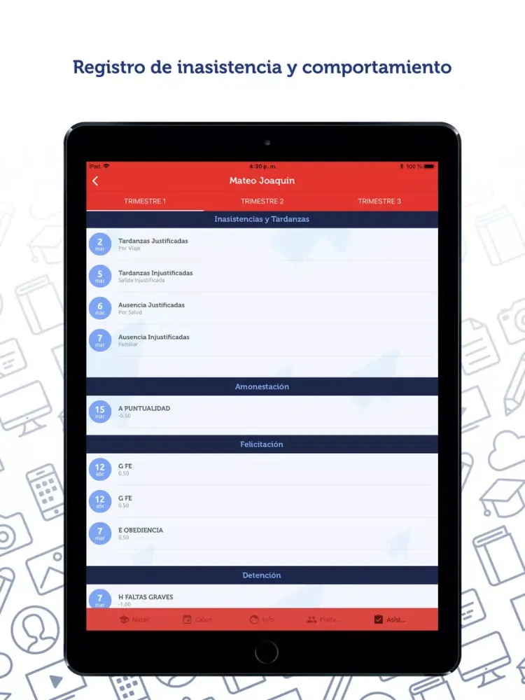 PerúSchool iPad  স্ক্রিনশট