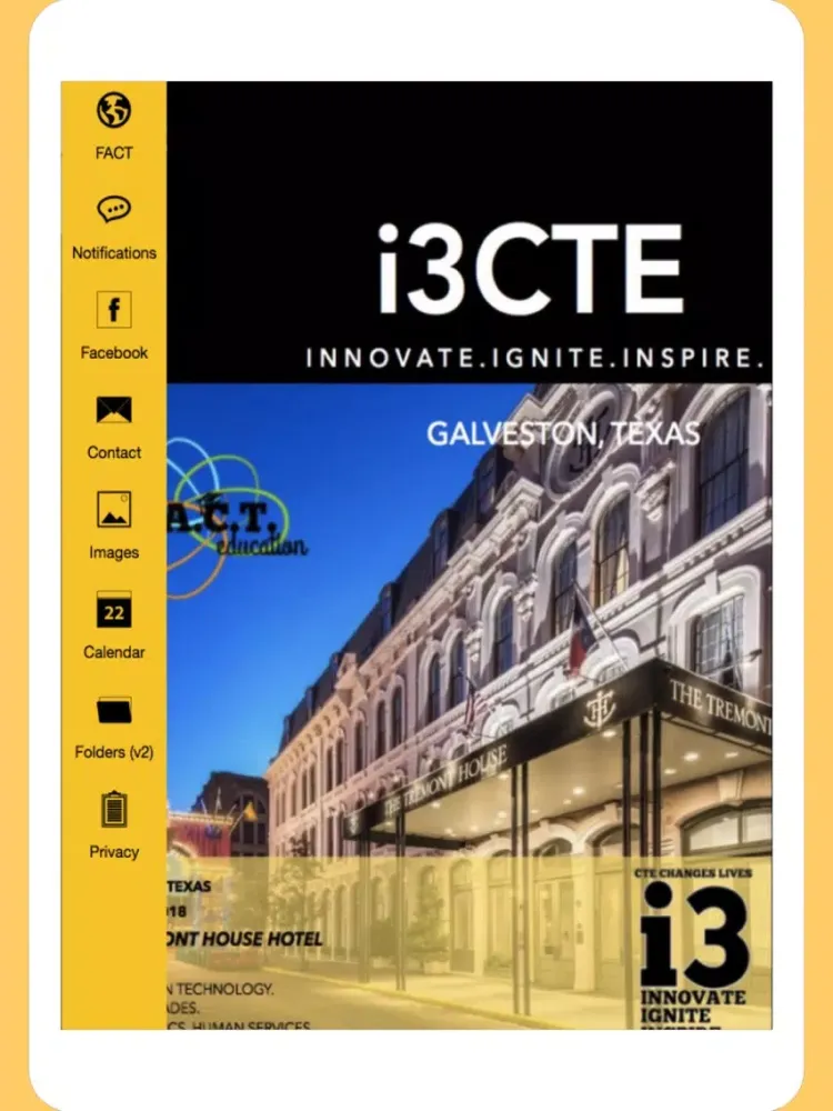 i3CTE 18’ FACT Education iPad  Screenshots