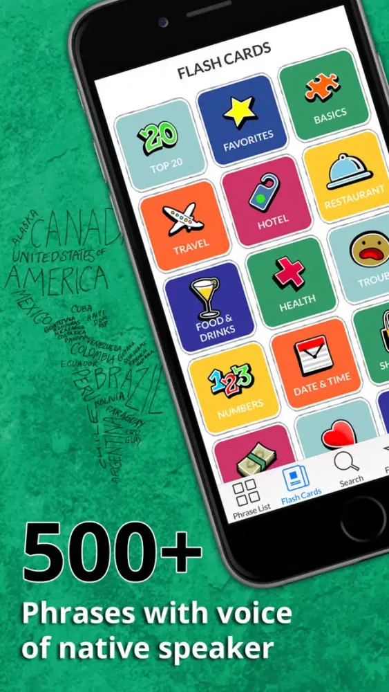 Norwegian Phrasi - Free Offline Phrasebook with Flashcards, Street Art and Voice of Native Speaker Ekran Görüntüleri