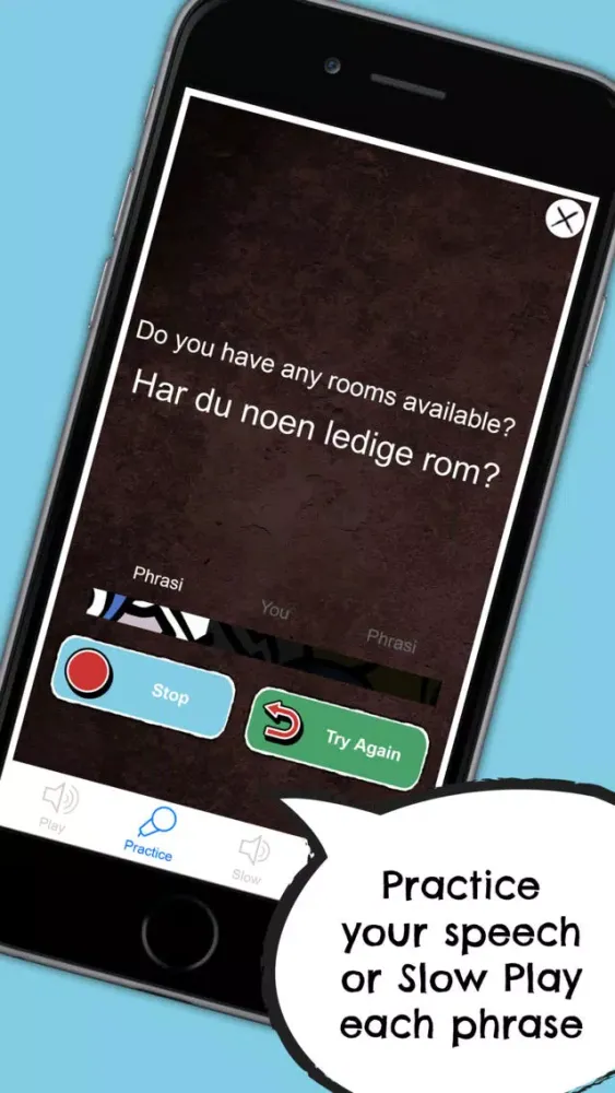 Norwegian Phrasi - Free Offline Phrasebook with Flashcards, Street Art and Voice of Native Speaker Ekran Görüntüleri