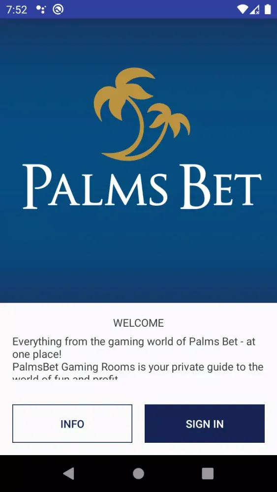PalmsBet Rooms應用截圖