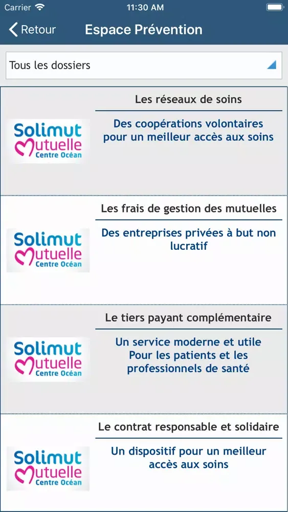 Capturas de tela do SOLIMUT CENTRE OCEAN