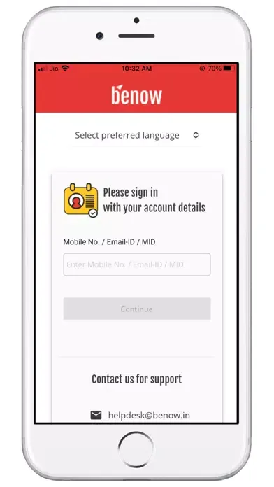 Benow Merchant App سکرین شاٹس