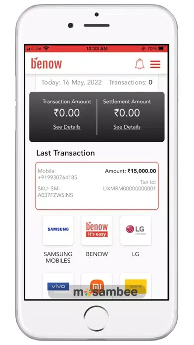 Benow Merchant App سکرین شاٹس