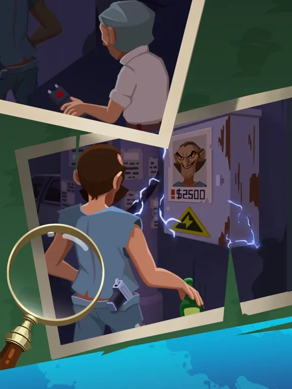 Backtracking Detective iPad  Screenshots
