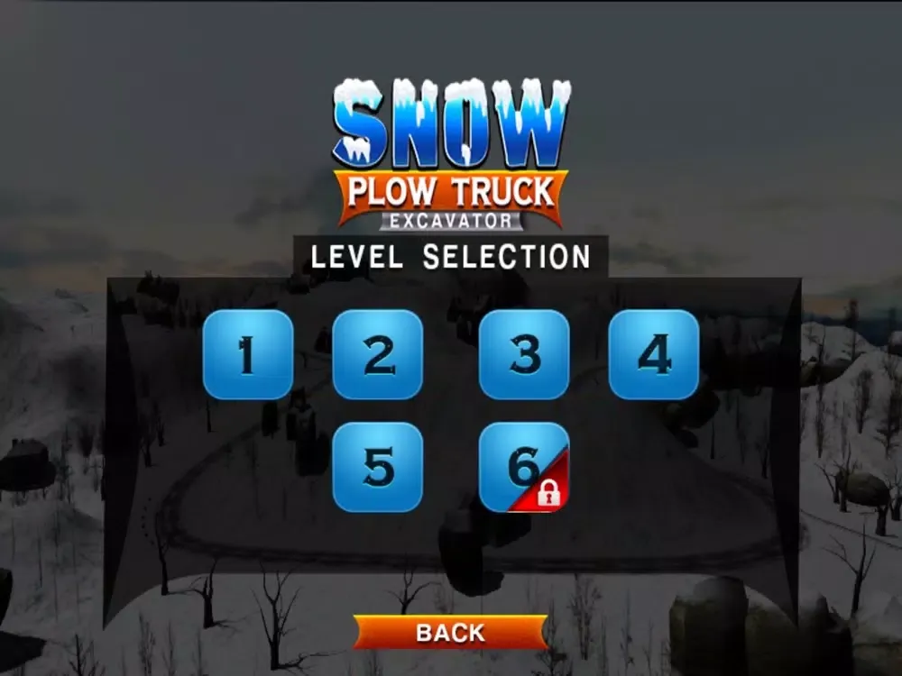 Tangkapan skrin Snow Plow Truck Excavator iPad 