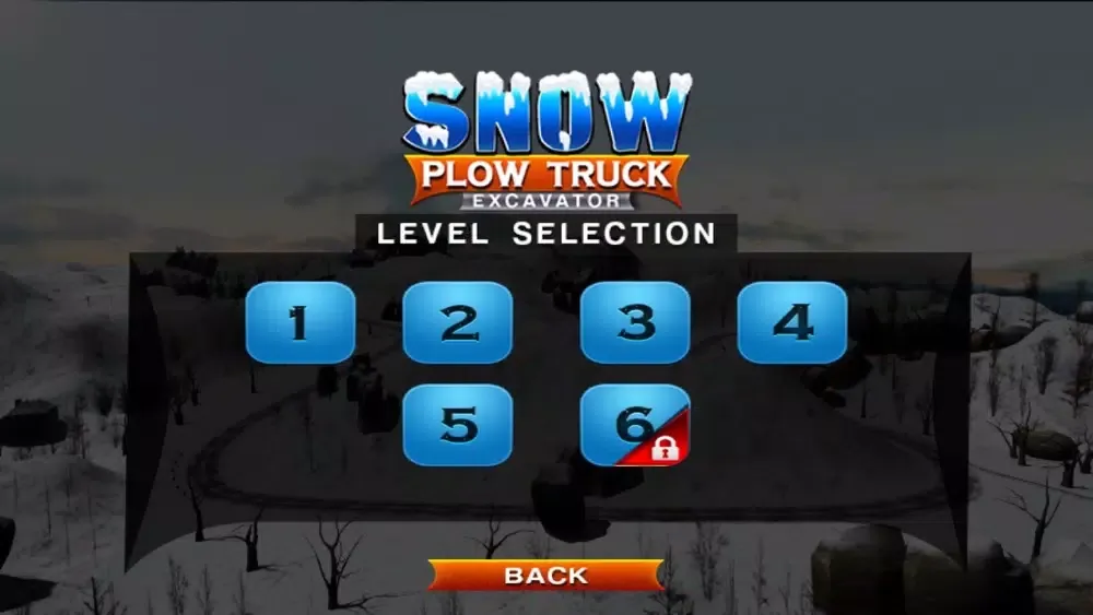 Tangkapan skrin Snow Plow Truck Excavator