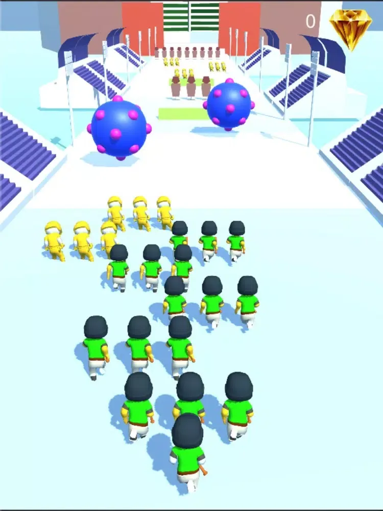 Capturas de pantalla de Join clash - Sticky crowd 3D iPad 