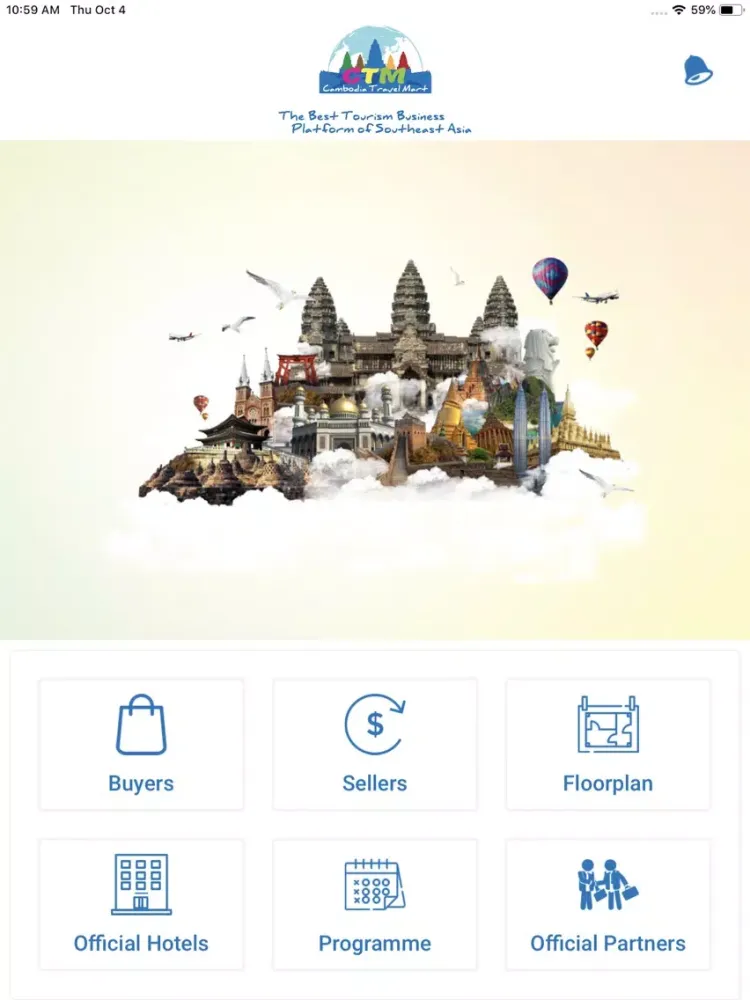 Cambodia Travel Mart iPad  Screenshots