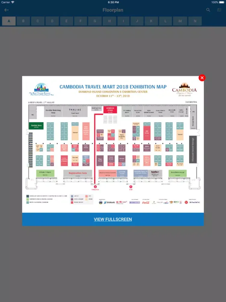 Cambodia Travel Mart iPad  Screenshots