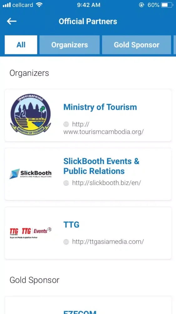 Cambodia Travel Mart Screenshots