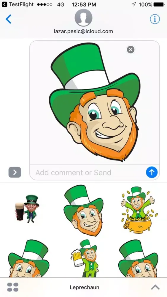 Leprechaun Stickers by Catchy Screenshots