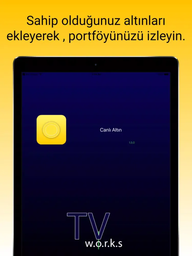Tangkapan layar Altın Fiyatları-Altın Hesapla iPad 
