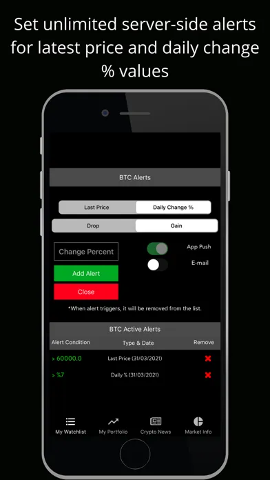 Coin Tracker Live应用截图