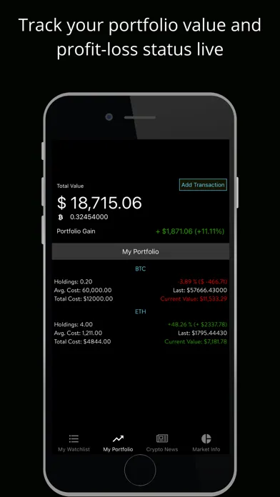 Coin Tracker Live应用截图