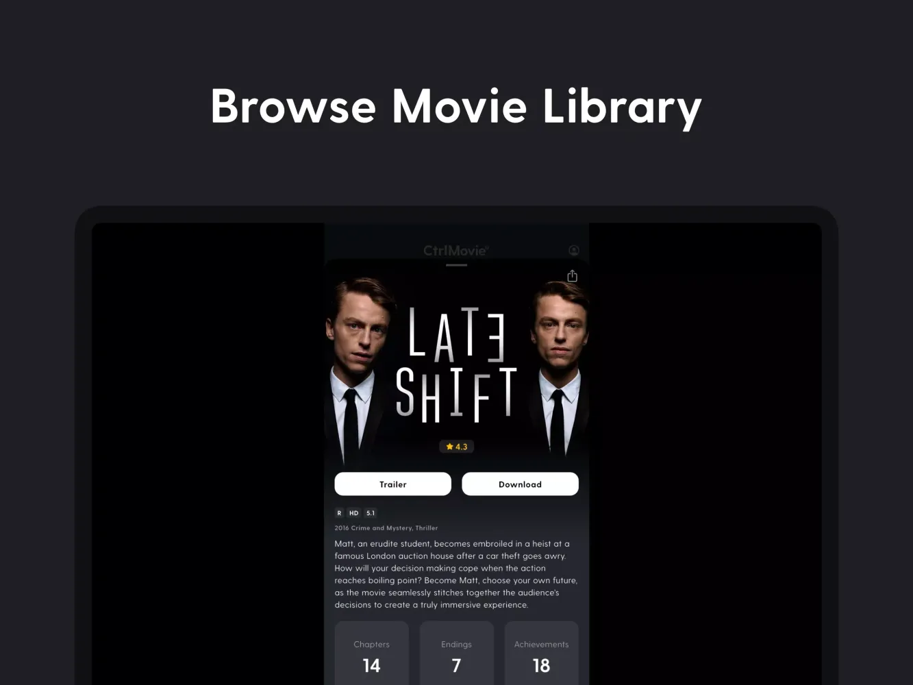 CtrlMovie Screenshots